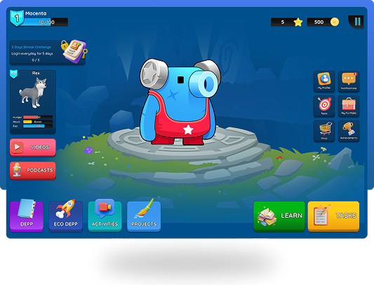 Student Platform Interface